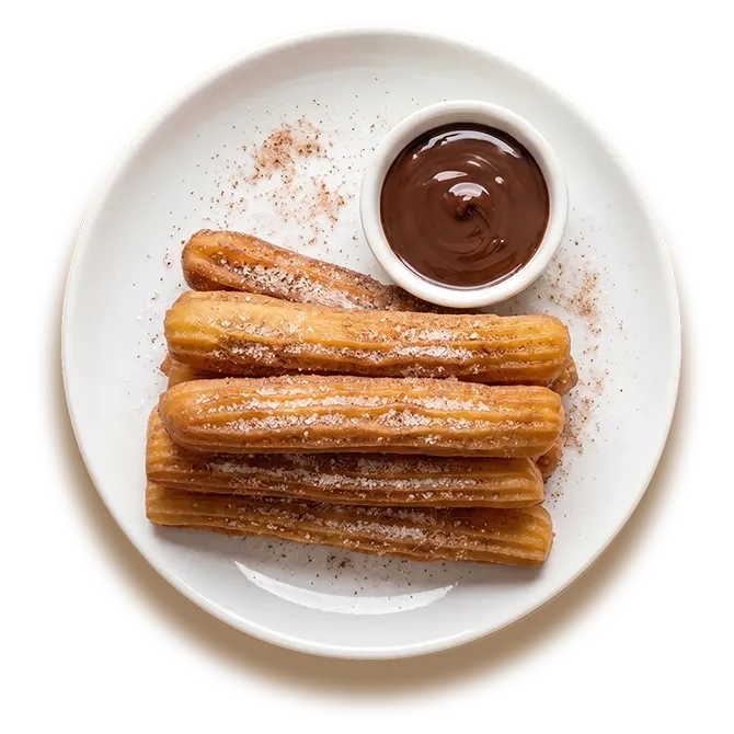 Flatlay Churros