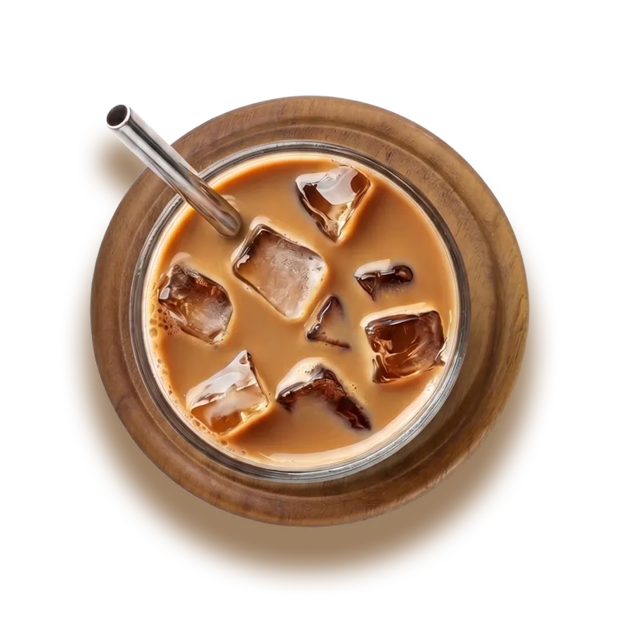 Flatlay Latte